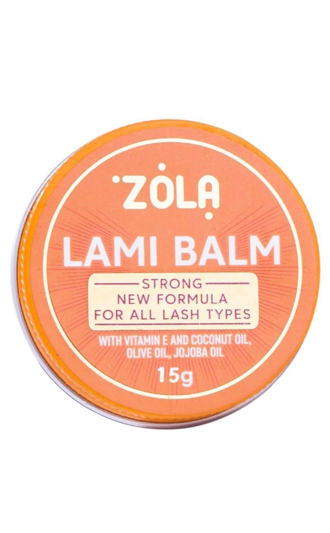ZOLA Kleber für Laminierung Lami Balm Orange 30g