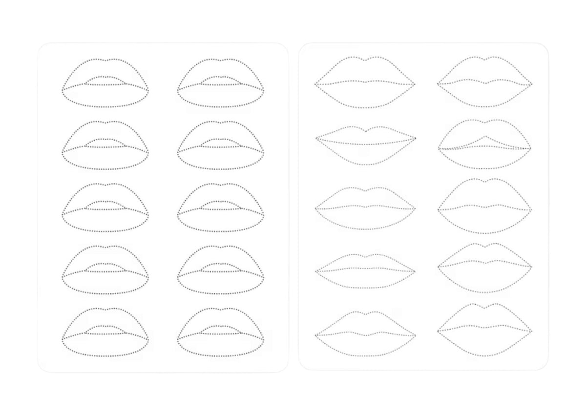 Latex/Übungshaut Lippen