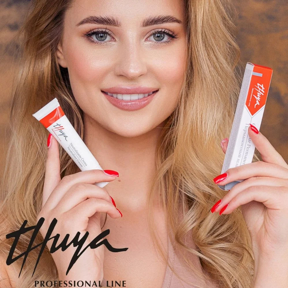 Thuya Permanent Permanentes Gel für Augenbrauen und Wimpern Laminierung Step 1, 15 ml