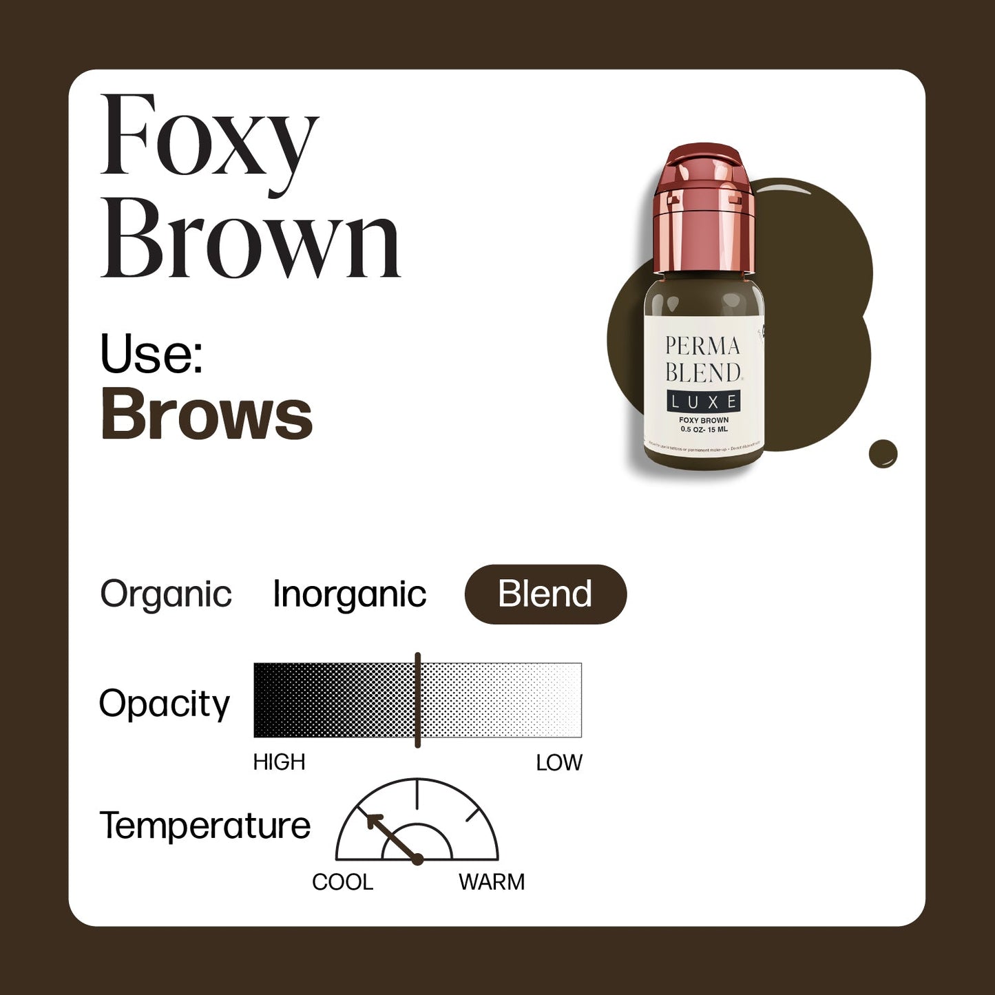 Perma Blend Luxe Foxy Brown 15ml