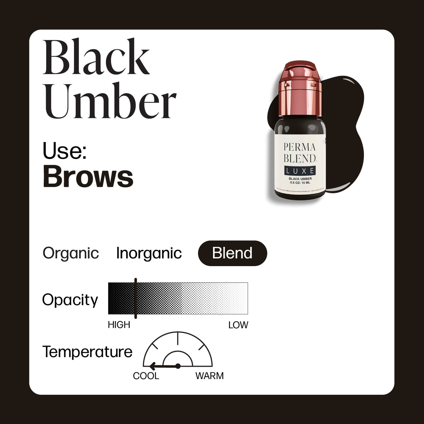 Perma Blend Luxe Black Umber 15ml