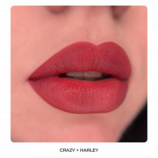 Lippen Set Harley Quinn by AS COMPANY & Alla Budaragina (Hybrid, 6x6 ml)