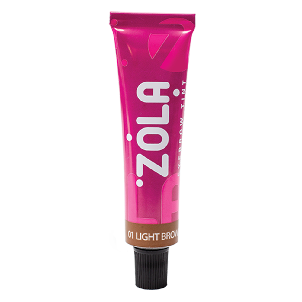 ZOLA Augenbrauenfarbe mit Kollagen 01 Hellbraun 15ml