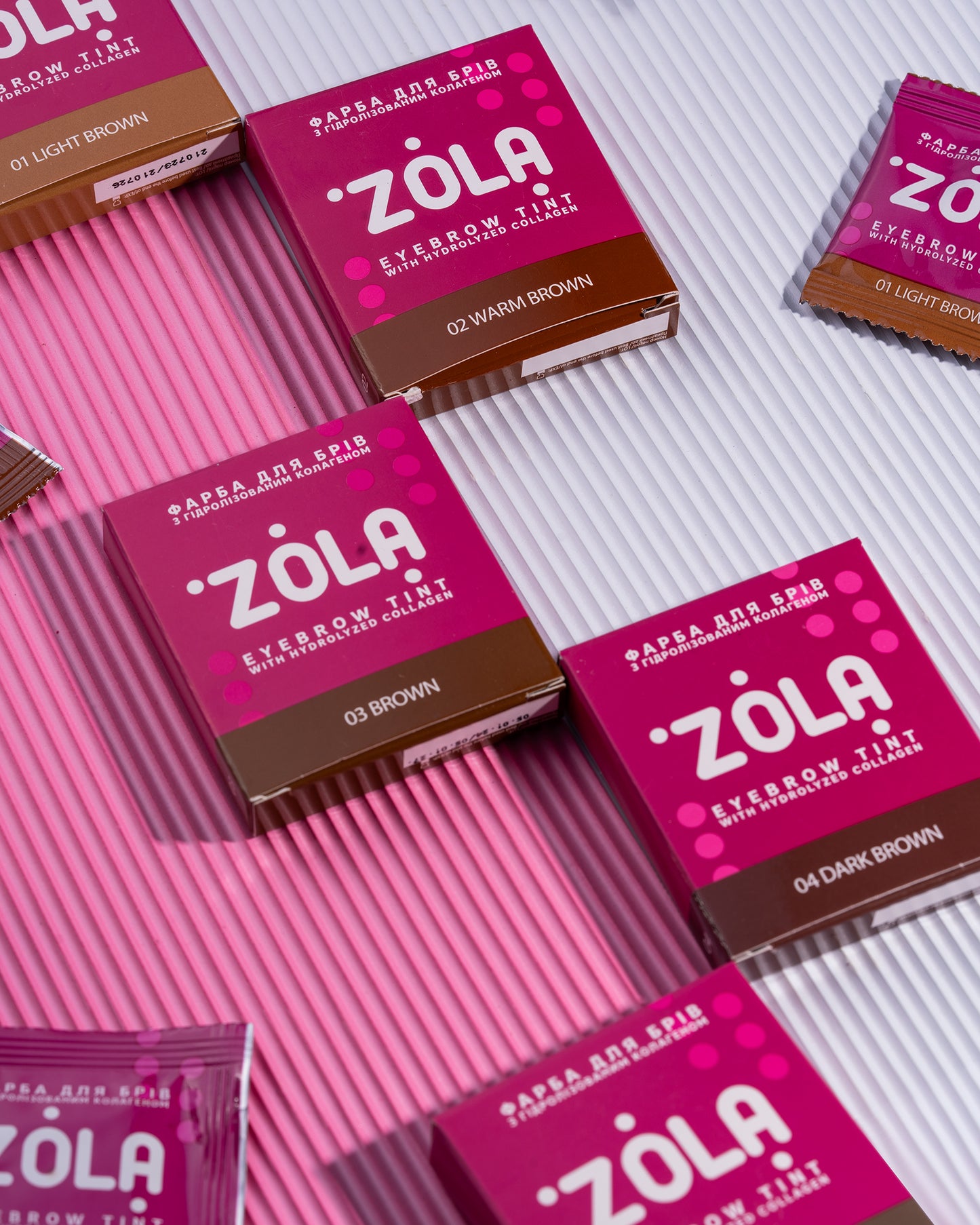 ZOLA Augenbrauenfarbe mit Kollagen 05 Graphit 5ml