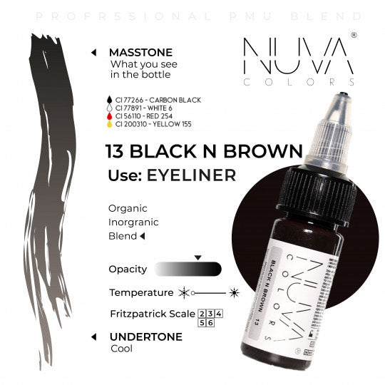 BLACK N BROWN- 15ml