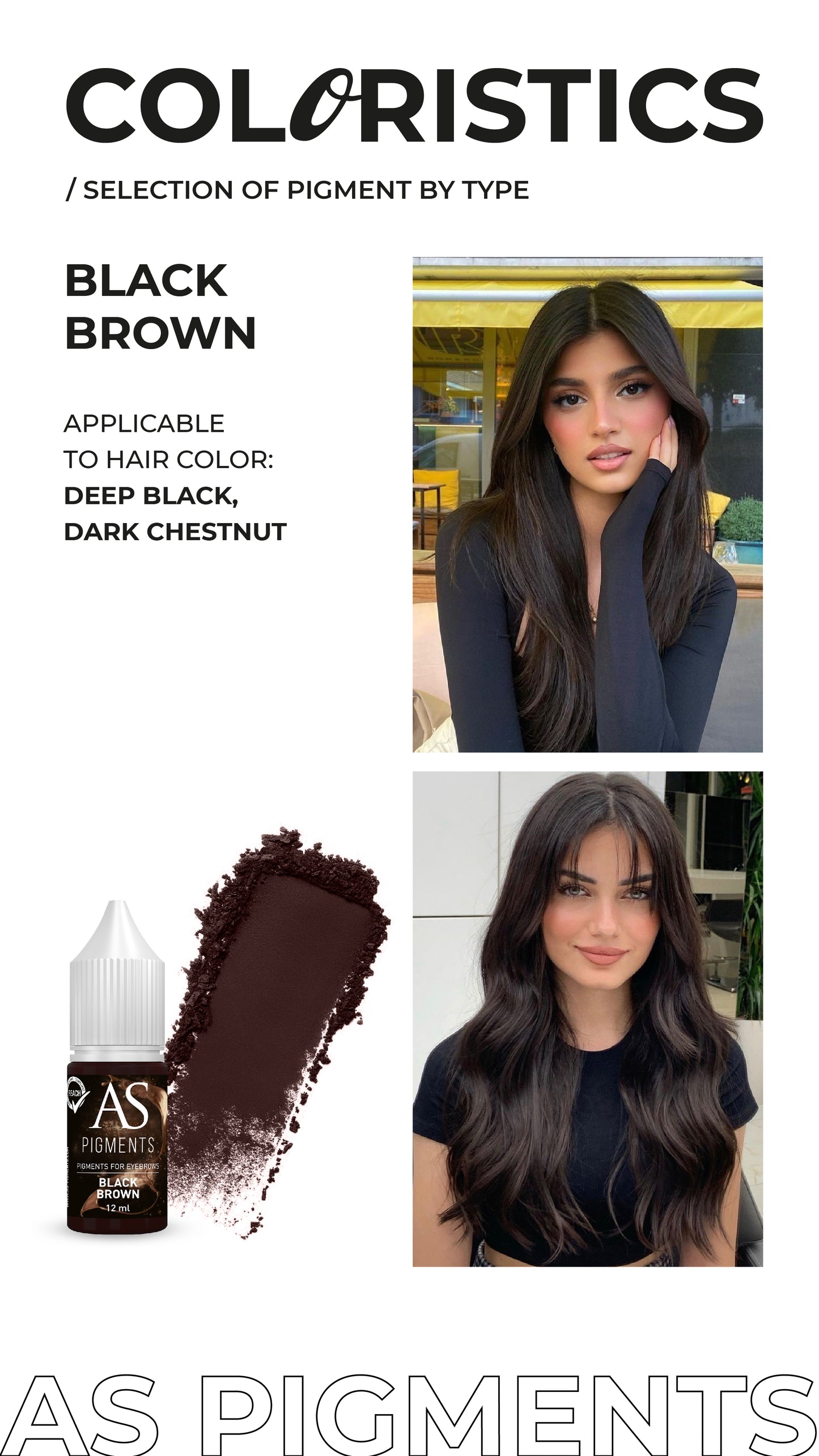AS COMPANY Black Brown