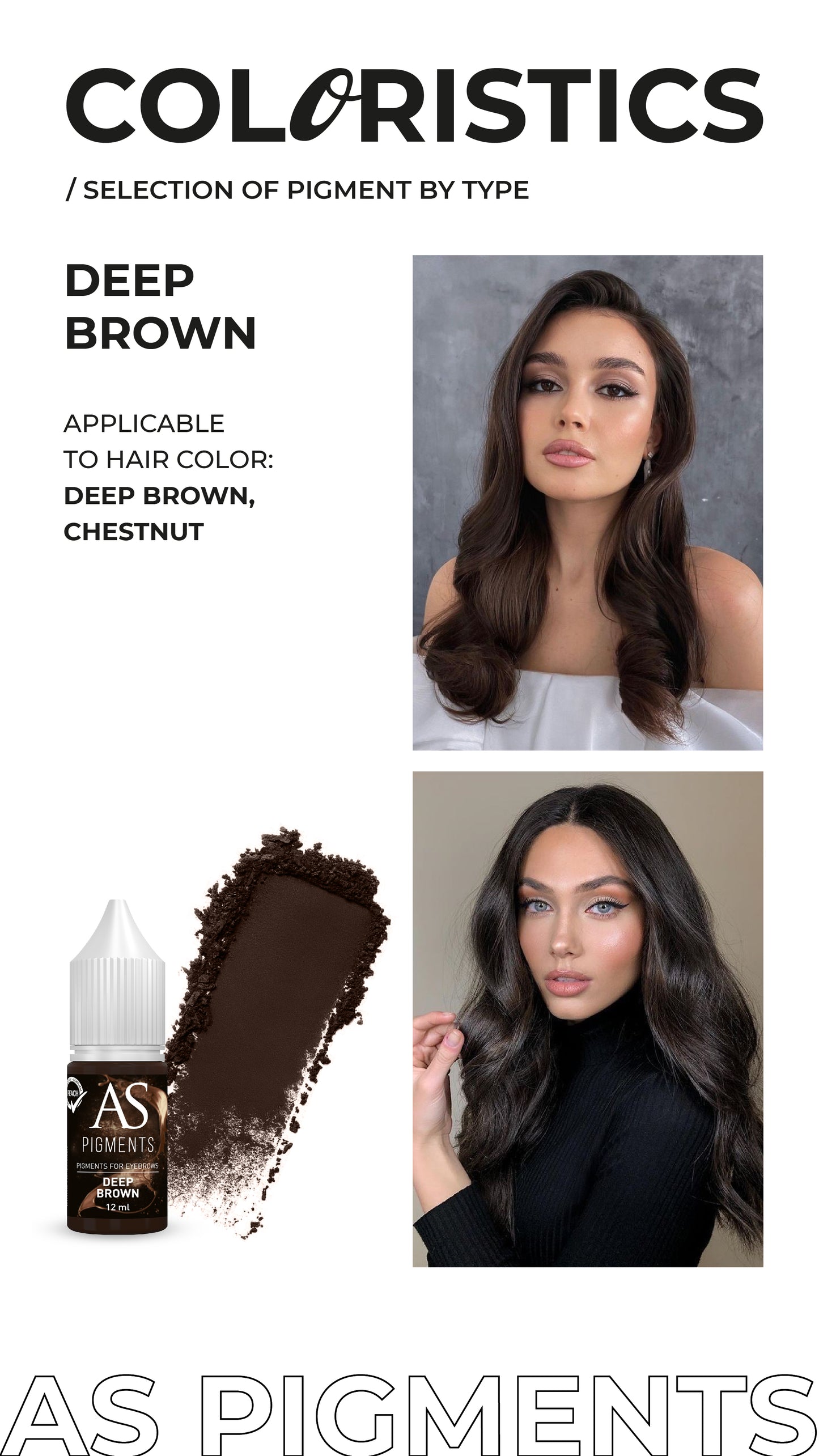 AS COMPANY Deep brown