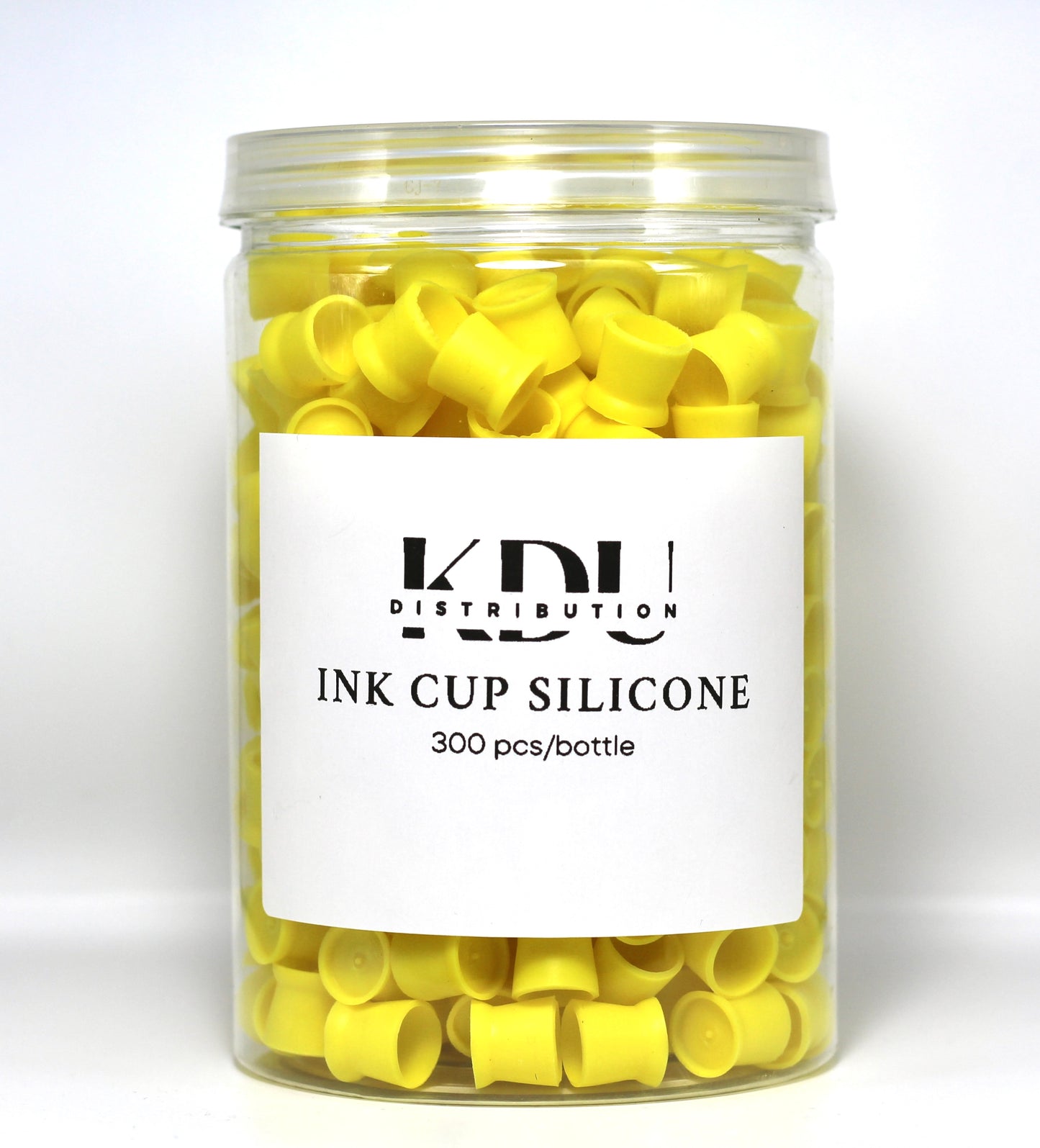 KDU Farbkappen Silicon 300 Stk. Gelb
