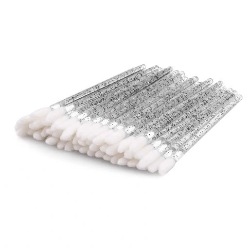 Einweg Velour-Applikatoren für Wimpern Augenbrauen und Lippen 50 Stk.