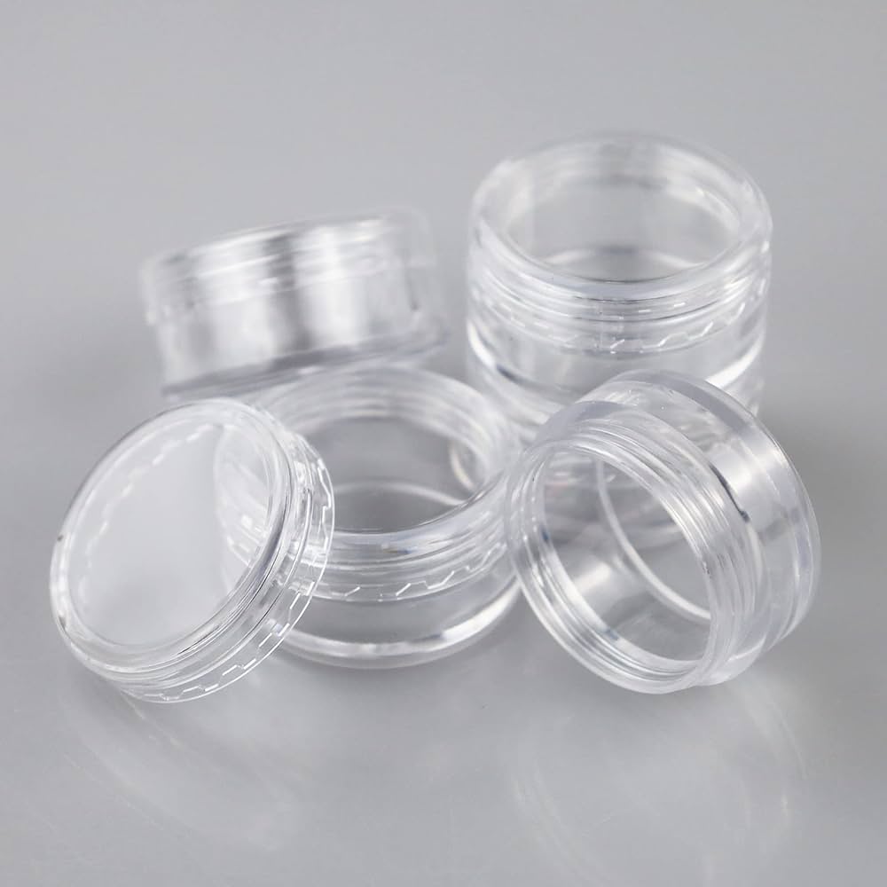 Transparent Dose/ Cremedose 50 Stk.