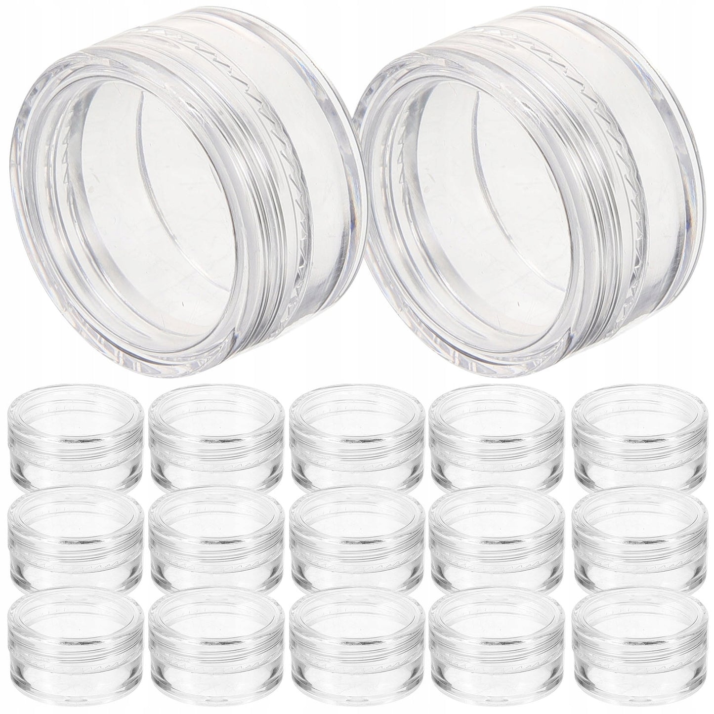 Transparent Dose/ Cremedose 50 Stk.