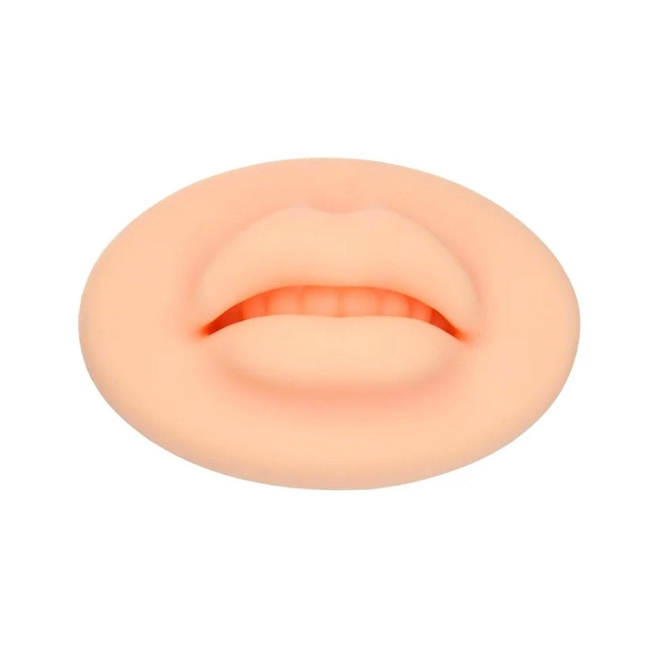 PMU Mund offen 3D Lippen Tattoo gefälschte Haut Latex