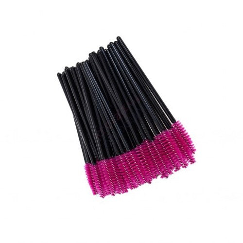 50 Stück. Einweg-Mascara/Bürsten/Wimpern