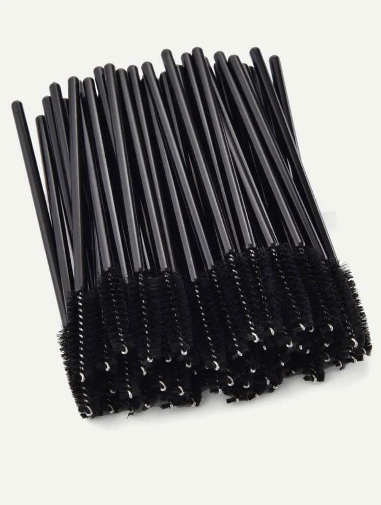 50 Stück. Einweg-Mascara/Bürsten/Wimpern