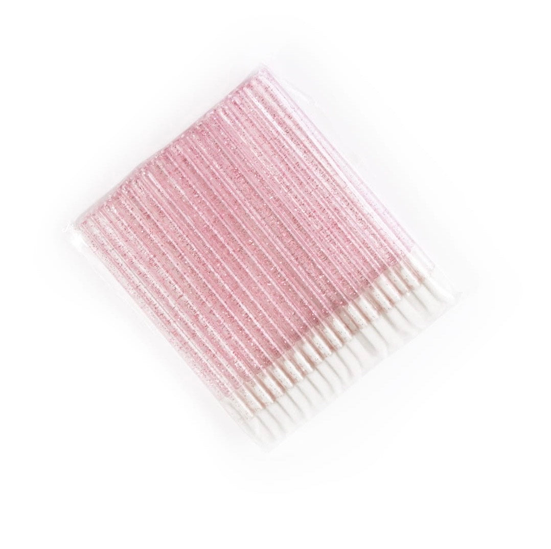 Einweg Velour-Applikatoren für Wimpern Augenbrauen und Lippen 50 Stk.