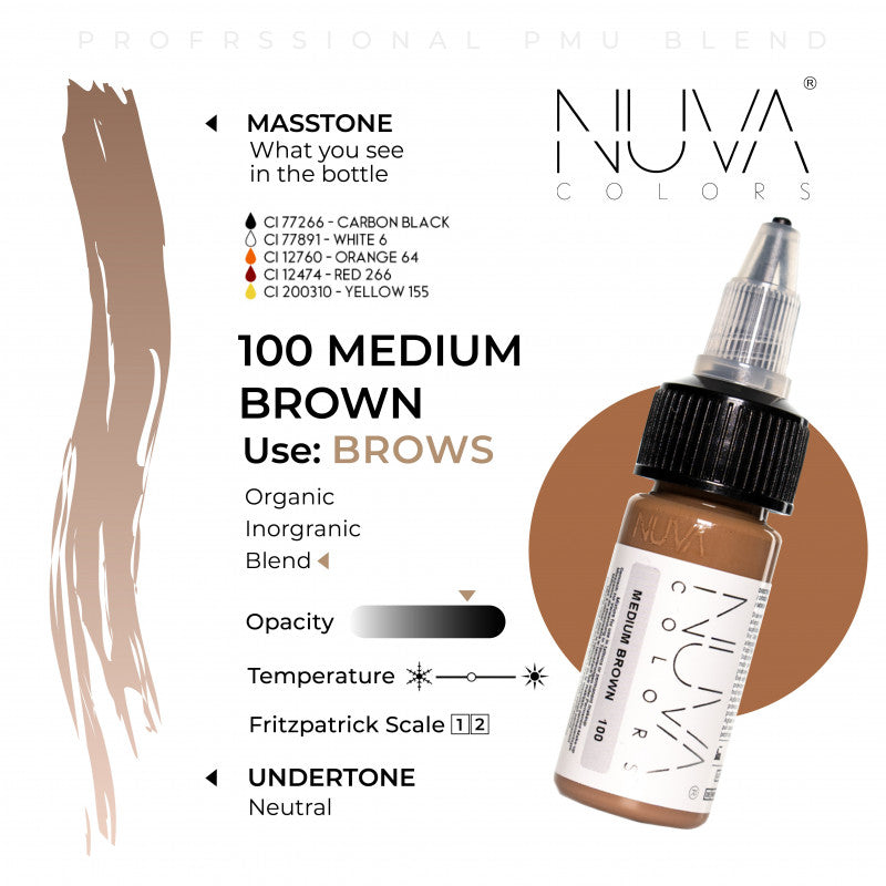MEDIUM BROWN - 15ML