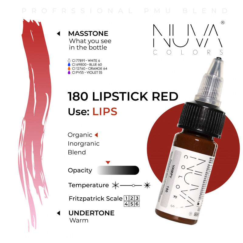 LIPSTICK RED - 15ML
