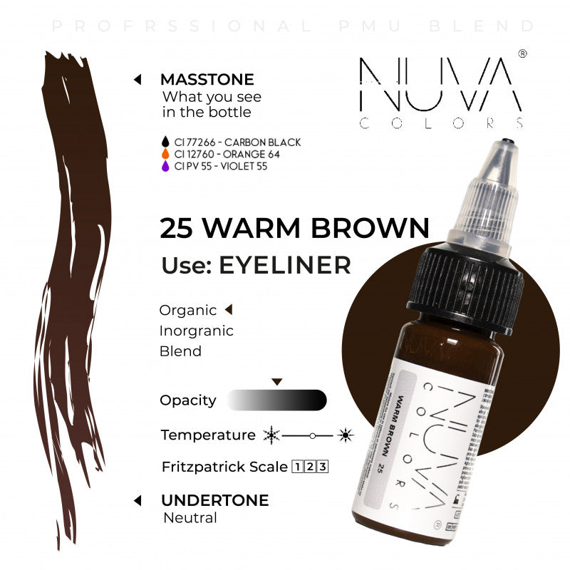 WARM BROWN - 15ML