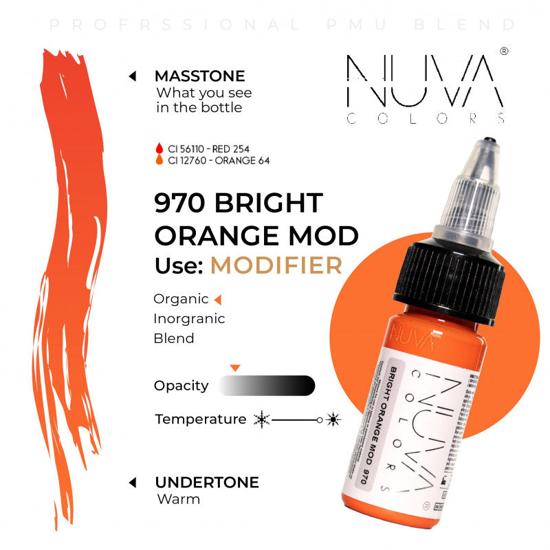 MODIFIER BRIGHT ORANGE MOD - 15ML