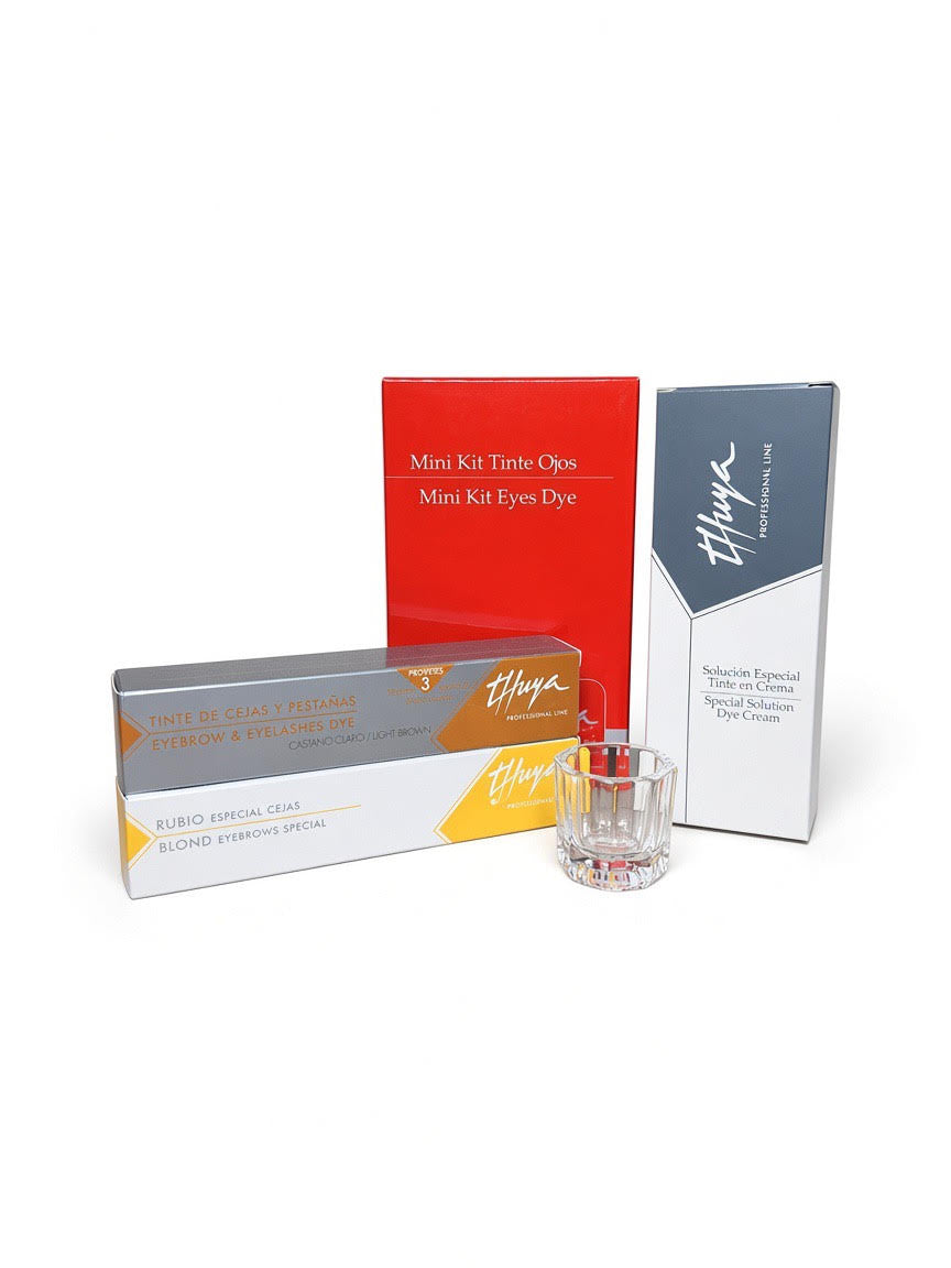 Thuya Mini Kit Eyes Dye Blond Eyebrow Special + Light Brown