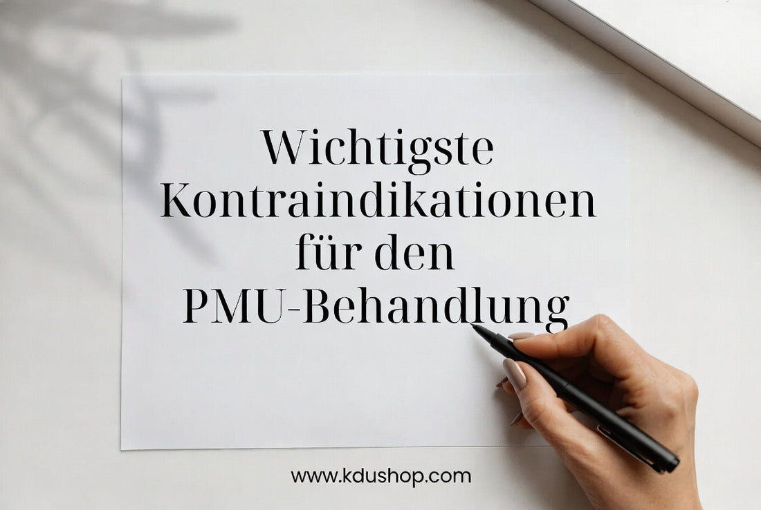 Wichtigste Kontraindikationen für die PMU-Behandlung