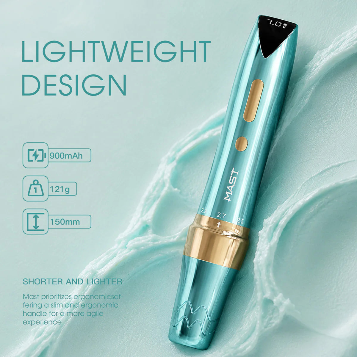 Dragonhawk Mast P60 Kabellose Blau | PMU