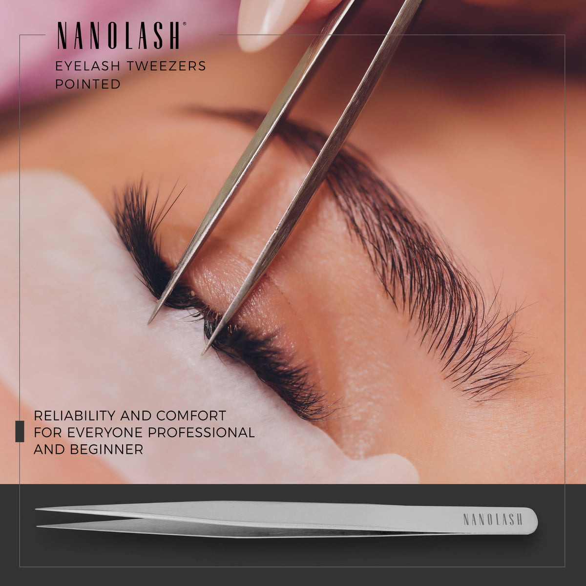 PINZETTE ZUM SEPARIEREN DER WIMPERN