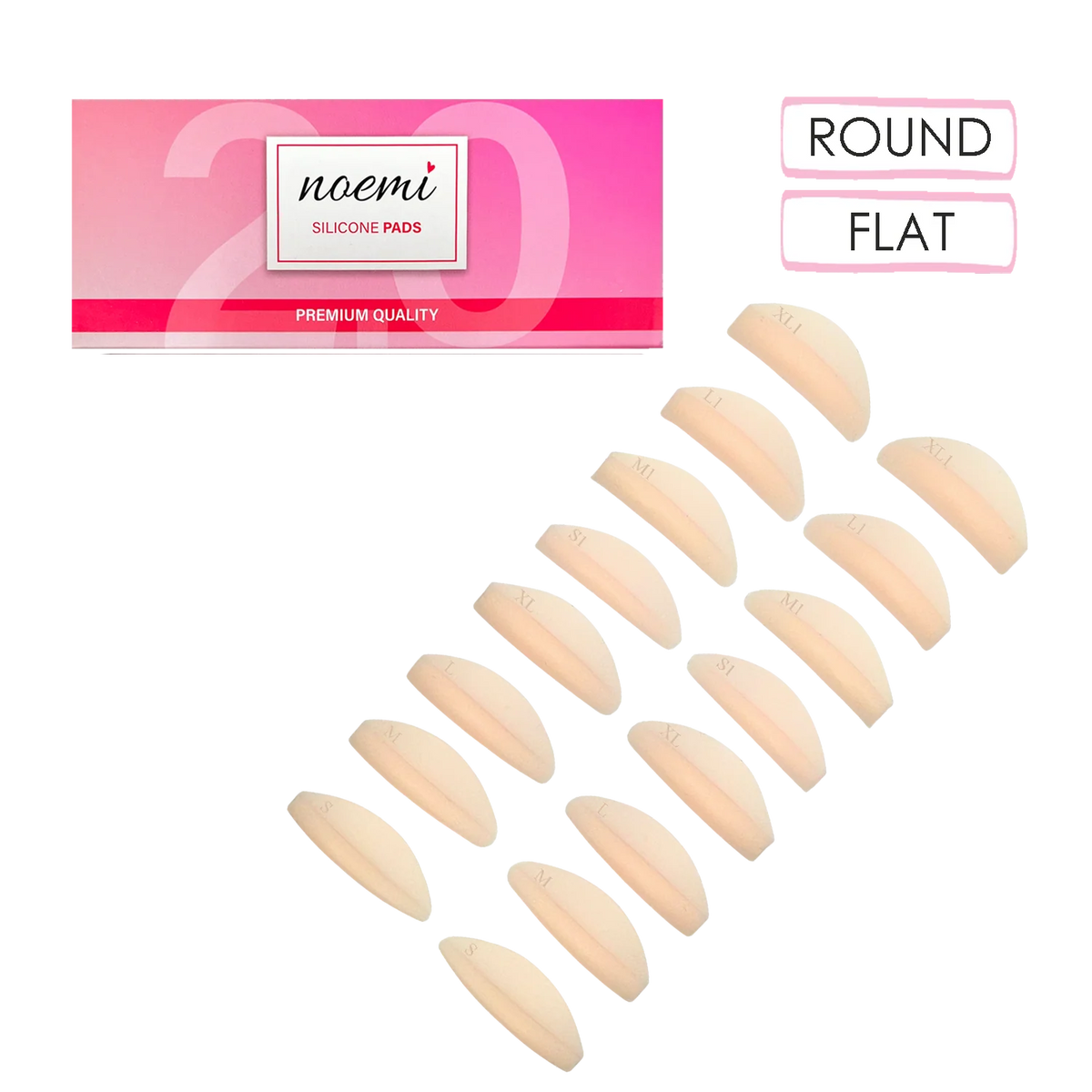 Noemi Silicone Pads - Premium 2.0