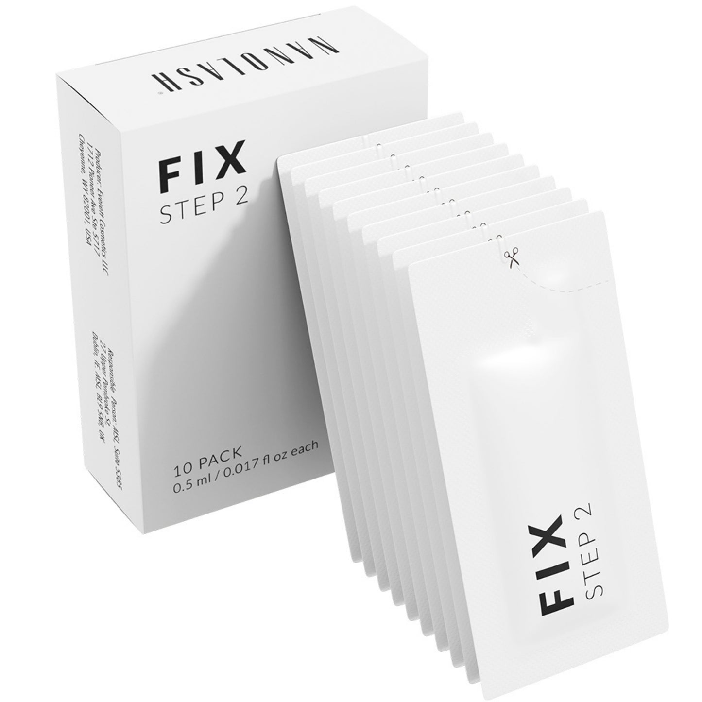 SCHRITT 2 NEUTRALISATOR ZUM LIFTING UND ZUR LAMINATION DER WIMPERN
