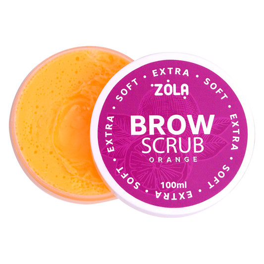 ZOLA Peeling für Augenbrauen und Lippen Extra Soft Orange 100 ml