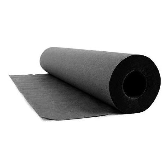 FOLIERTE HYGIENEEINLAGE AUF ROLLE 50 CM × 40 M - SCHWARZ