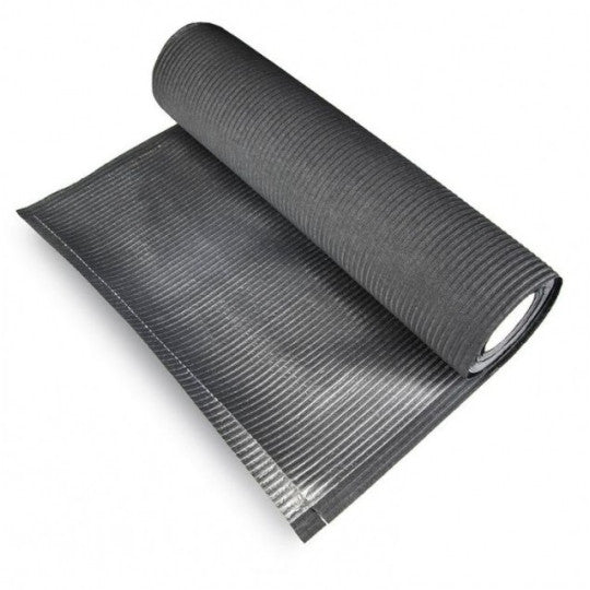 FOLIERTE HYGIENEUNTERLAGE AUF ROLLE 33 CM × 19 M - SCHWARZ