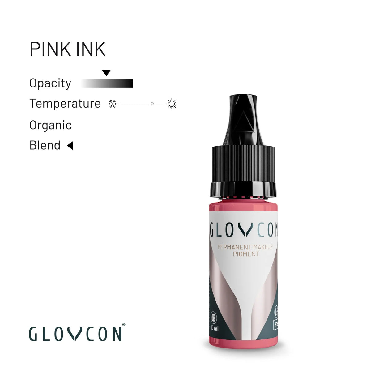 GLOVCON PMU Pigment - Pink Ink 10ml