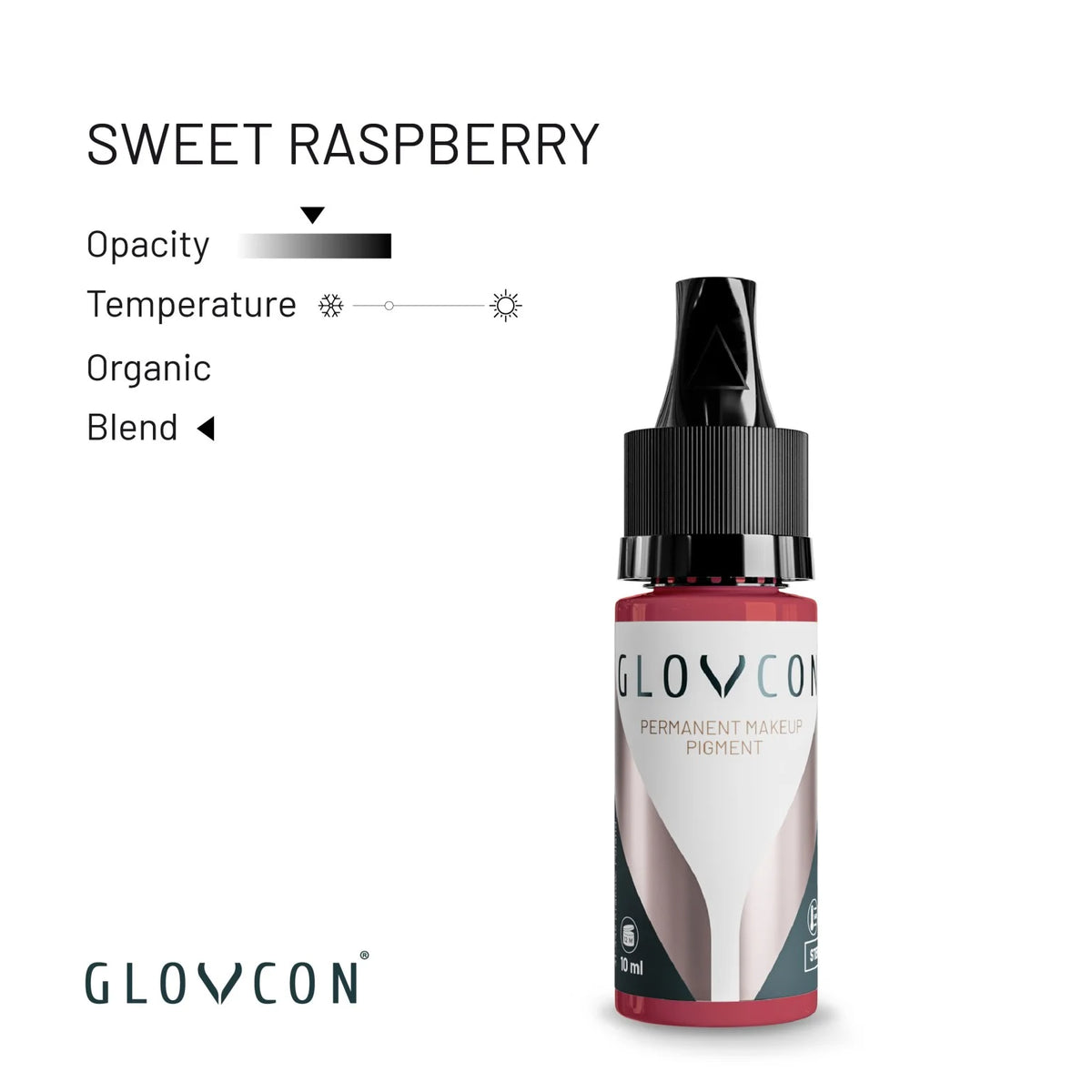 GLOVCON PMU Pigment - Sweet raspberry 10ml