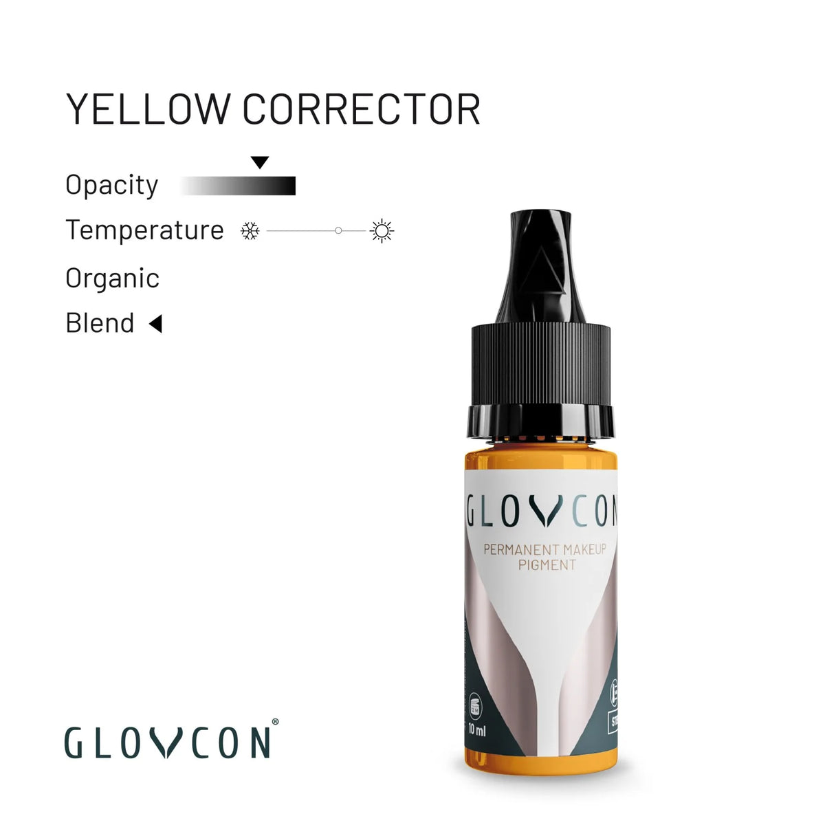 GLOVCON PMU Pigment - Yellow Corrector 10ml