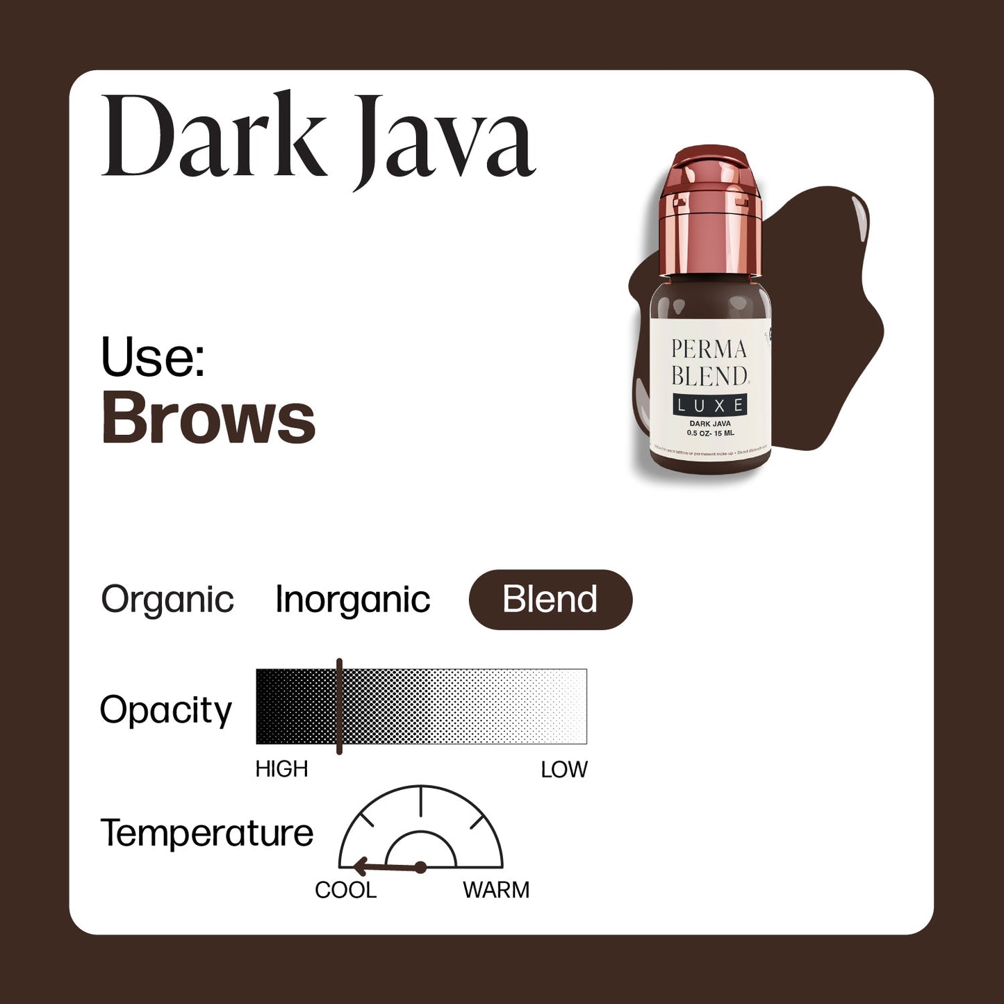 Perma Blend Luxe Dark Java 15ml