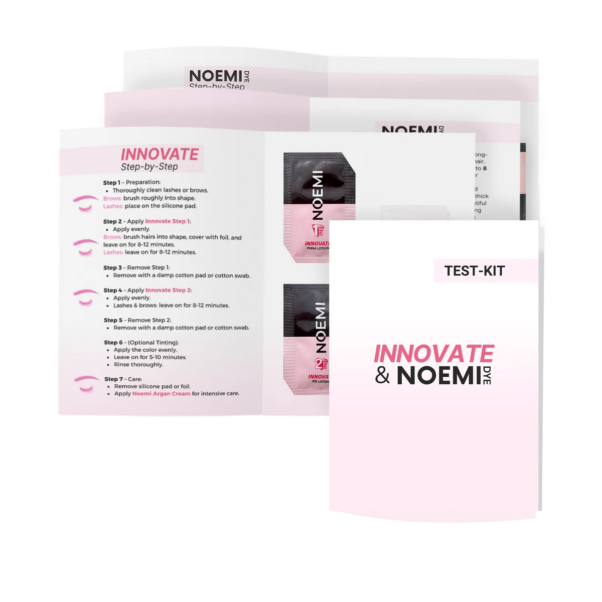 Noemi Flyer Innovate & Dye Test-Kit