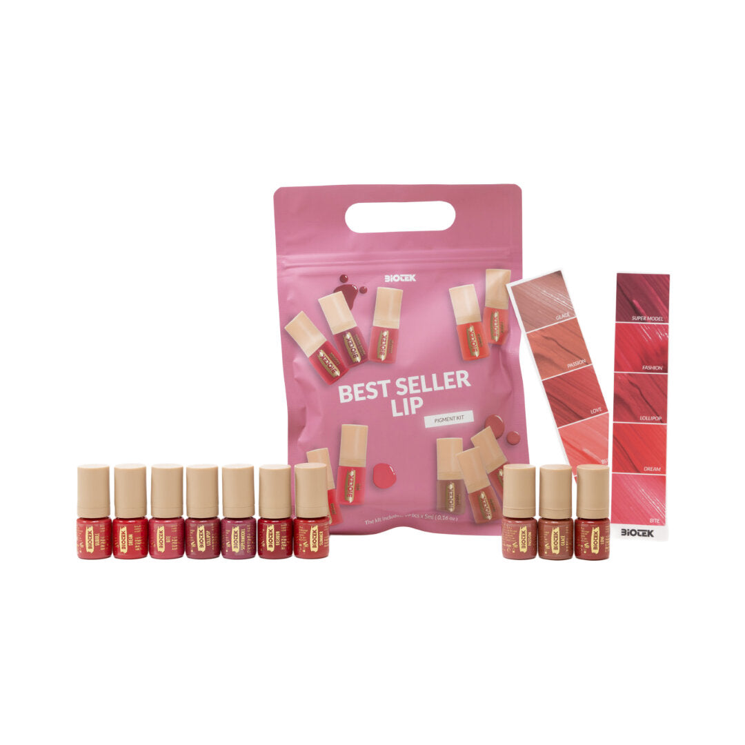 BIOTEK LIP PIGMENTS KIT (10 stk. 5ml)
