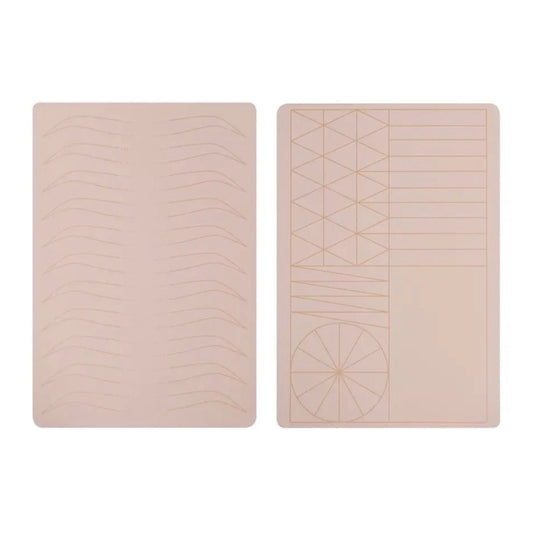 Übungshaut goldener Druck