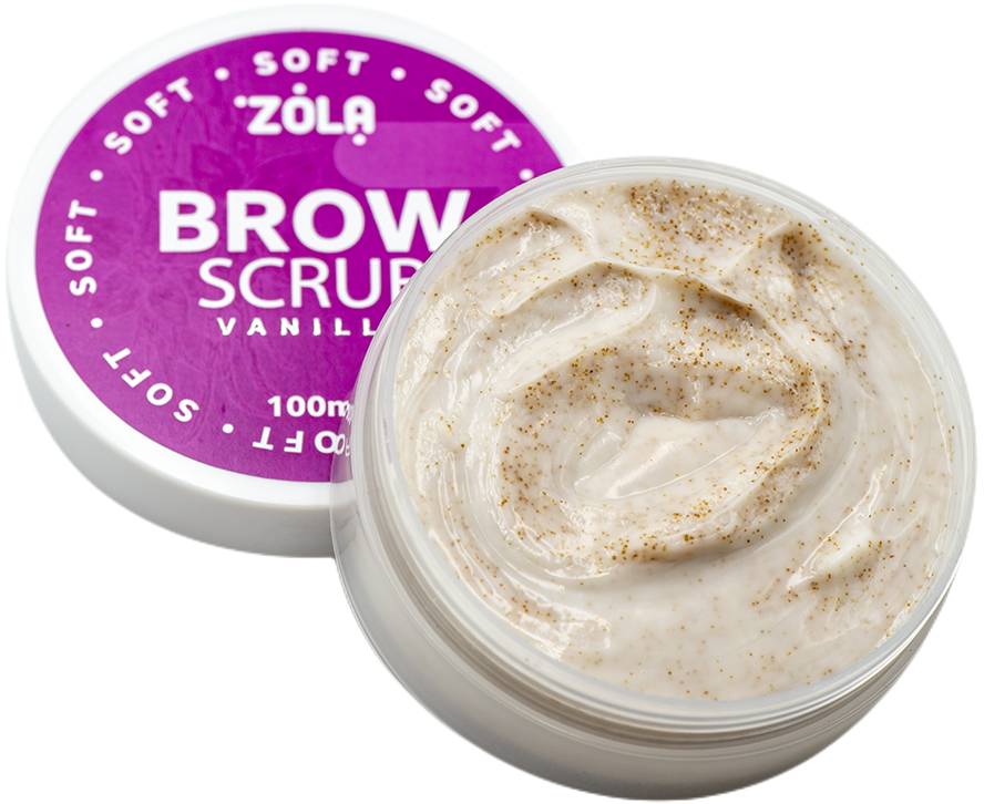 ZOLA Brow Scrub Soft Vanilla 100ml