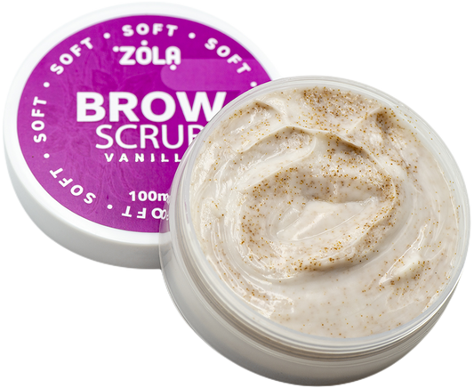 ZOLA Brow Scrub Soft Vanilla 100ml