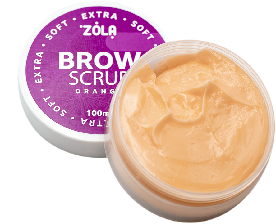 ZOLA Brow Scrub Extra Soft Orange 100ml