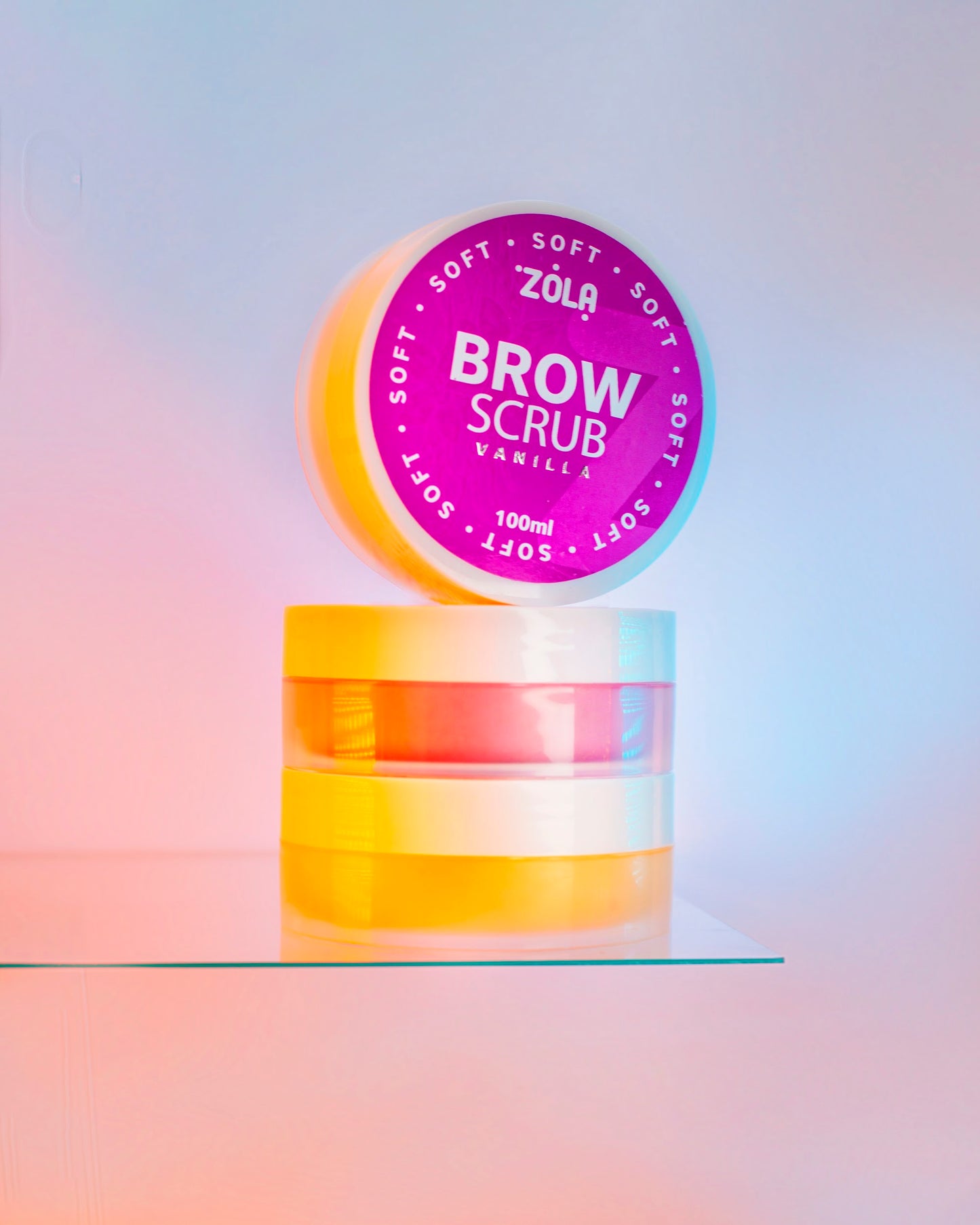 ZOLA Brow Scrub Extra Soft Orange 100ml