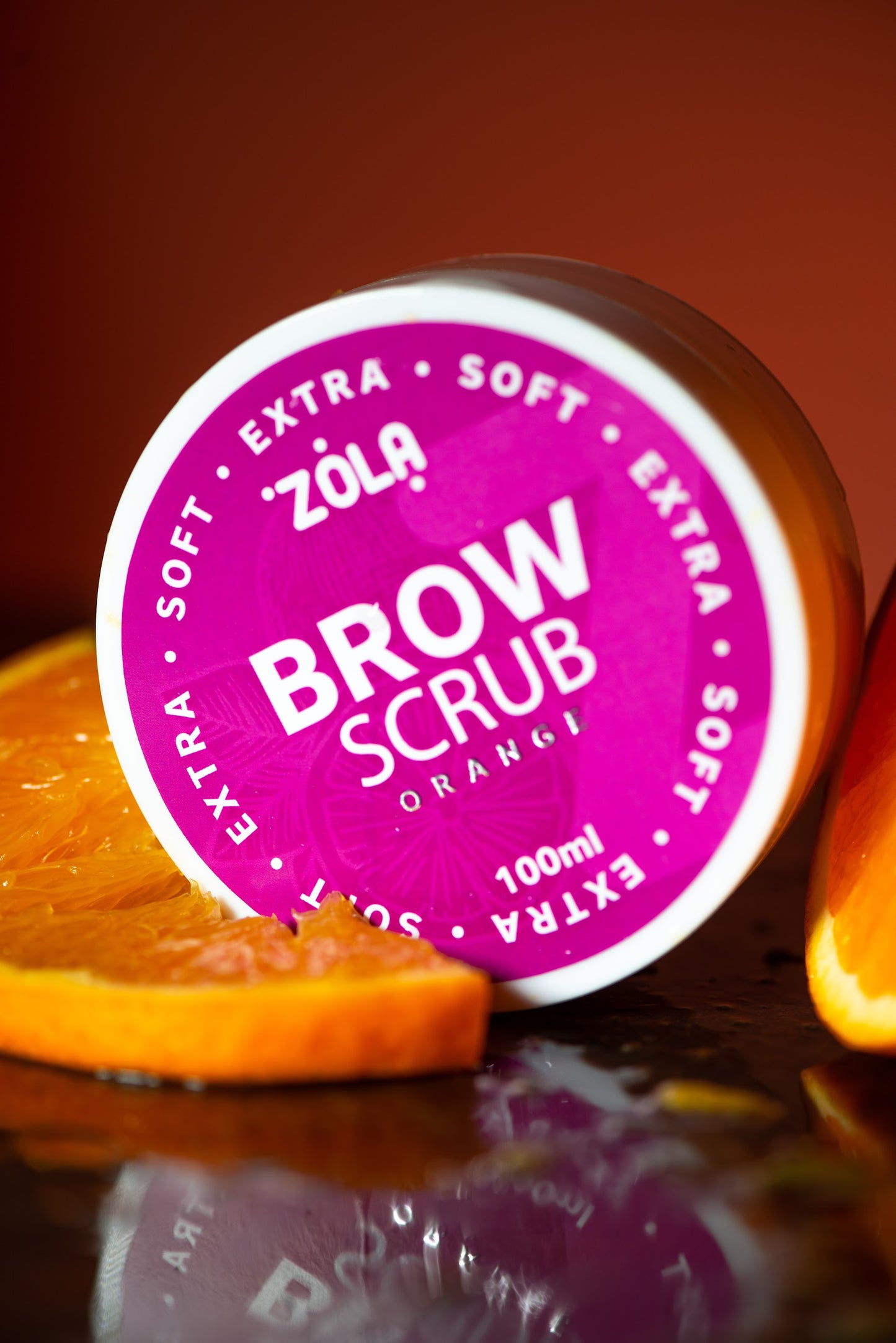 ZOLA Brow Scrub Extra Soft Orange 100ml