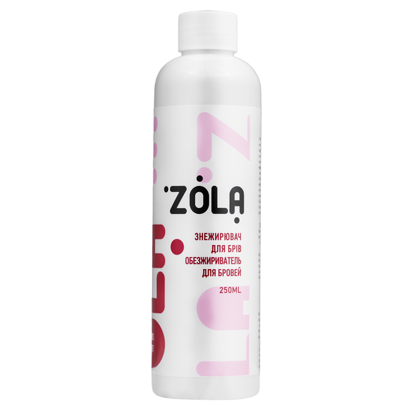 Dégraissant pour sourcils ZOLA 250 ml