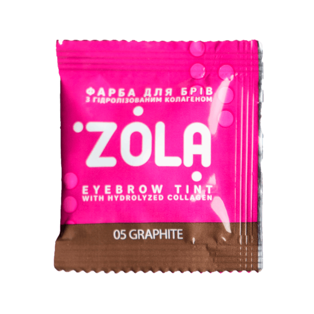 ZOLA Augenbrauenfarbe mit Kollagen 05 Graphit 5ml