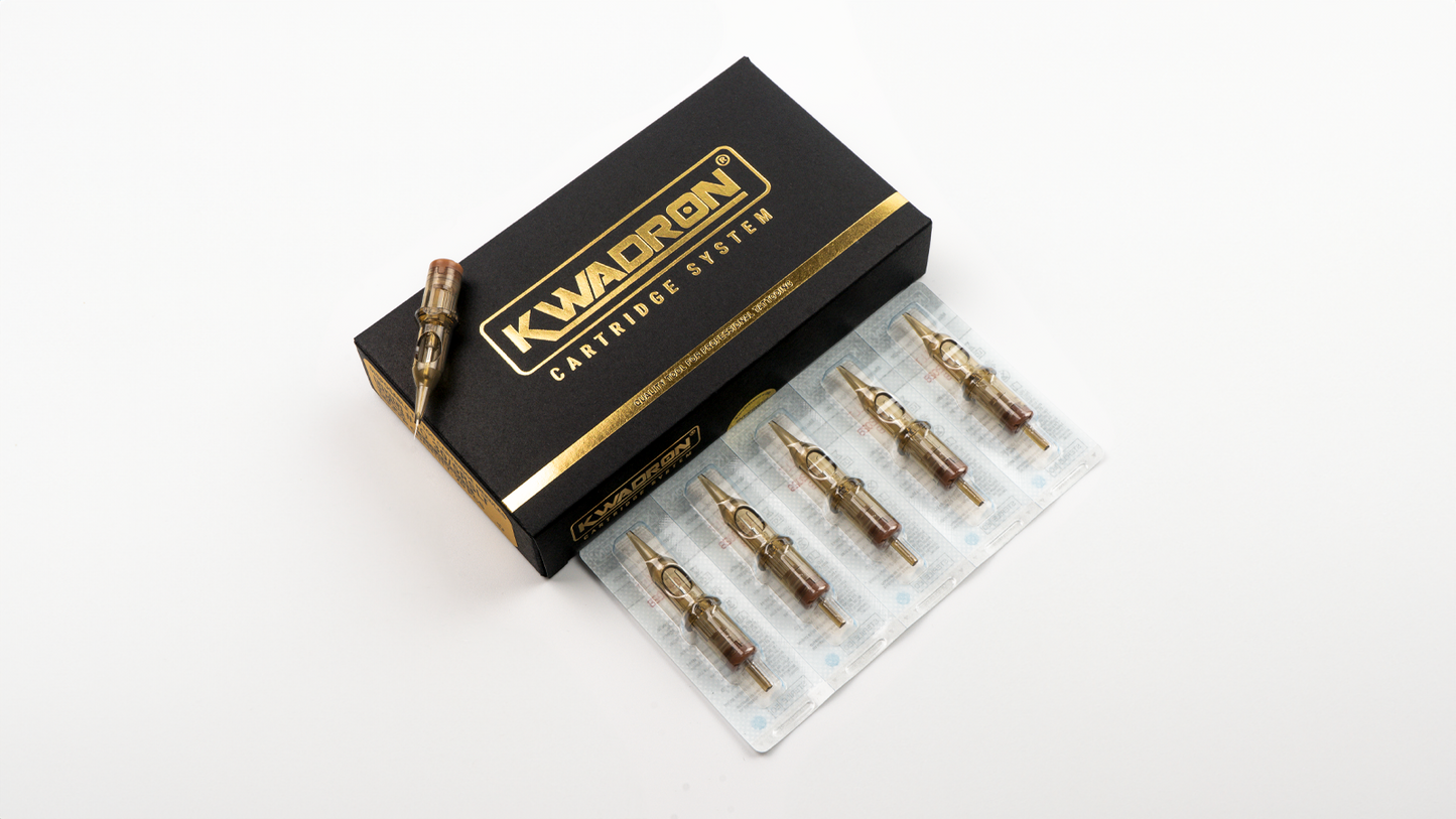 KWADRON Nadeln Braun Medium Taper 20 Stk.