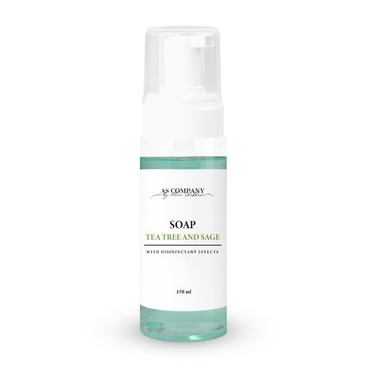 FLÜSSIGSEIFE / SCHAUM (TEA TREE UND SALBEI) 150ML