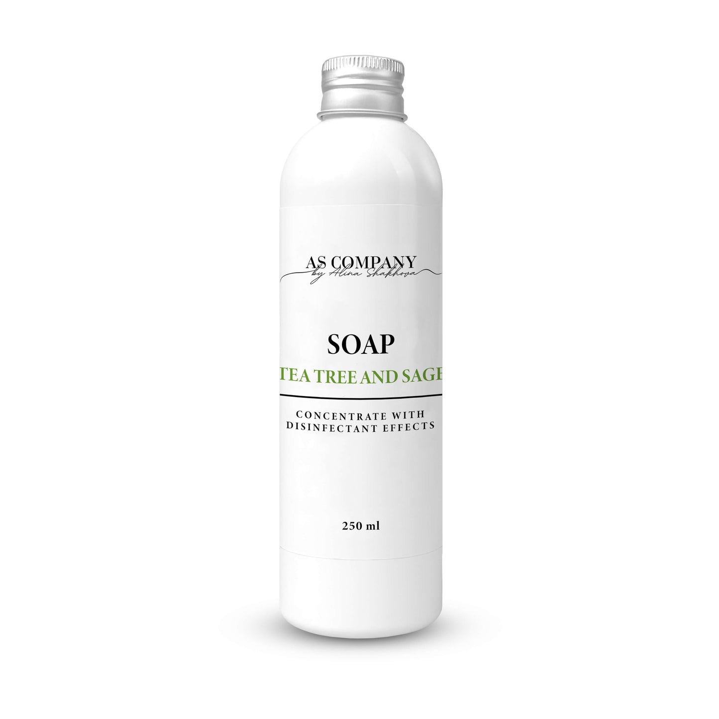 FLÜSSIGSEIFE / KONZENTRAT (TEA TREE UND SALBEI) 250ML