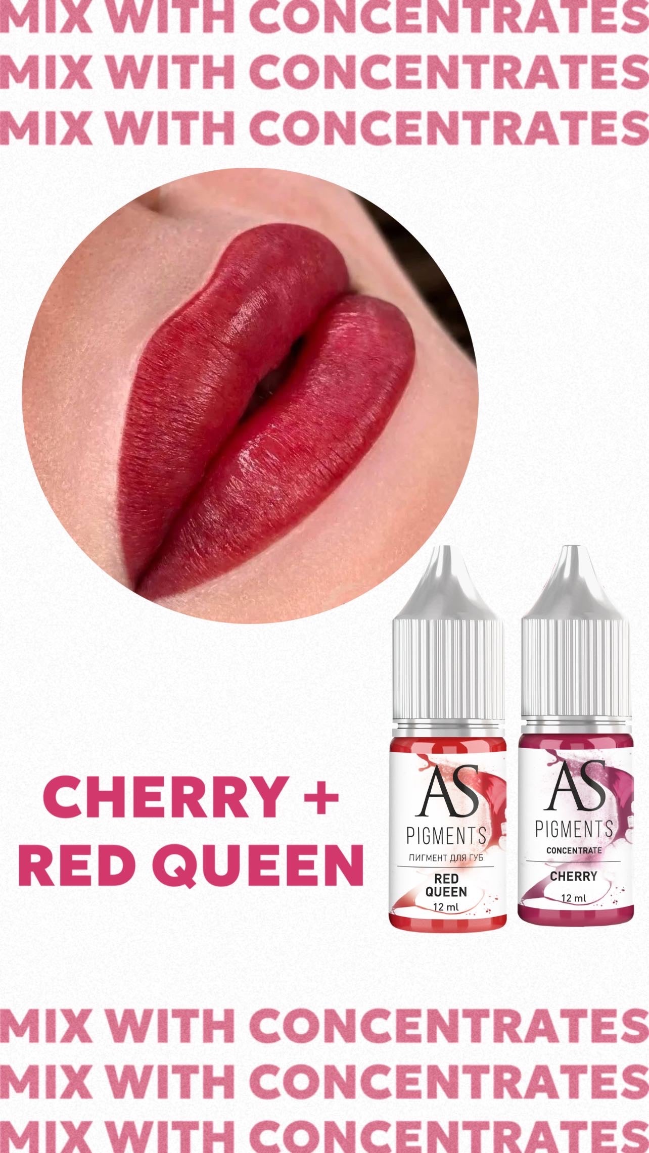 Red queen Lippen